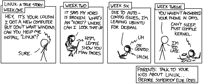xkcd Comic - Cautionary